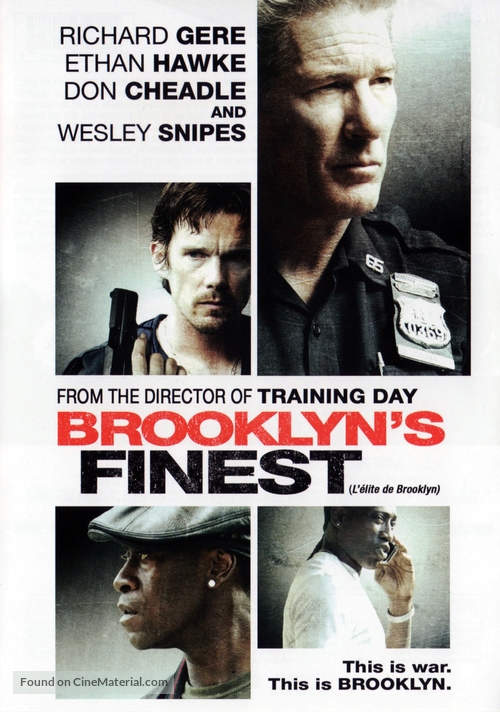 Brooklyn&#039;s Finest - Canadian Movie Cover