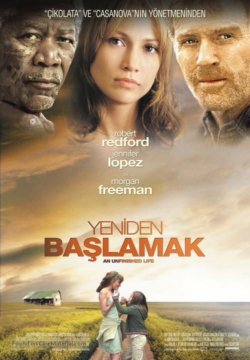 An Unfinished Life - Turkish Movie Poster