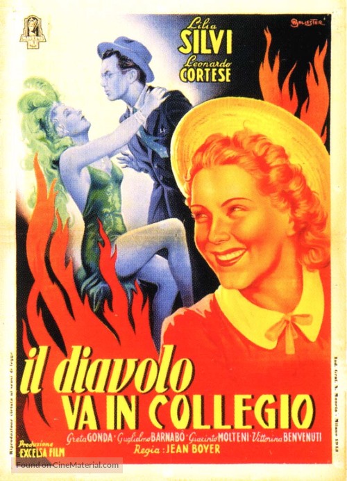 Diavolo va in collegio, Il - Italian Movie Poster
