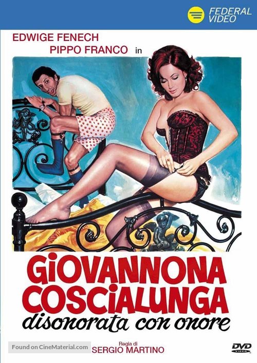 Giovannona coscialunga, disonorata con onore - Italian Movie Cover