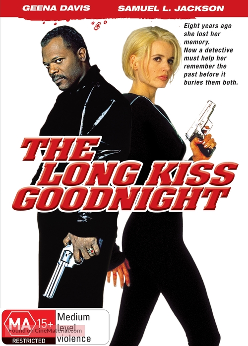 The Long Kiss Goodnight - Australian DVD movie cover
