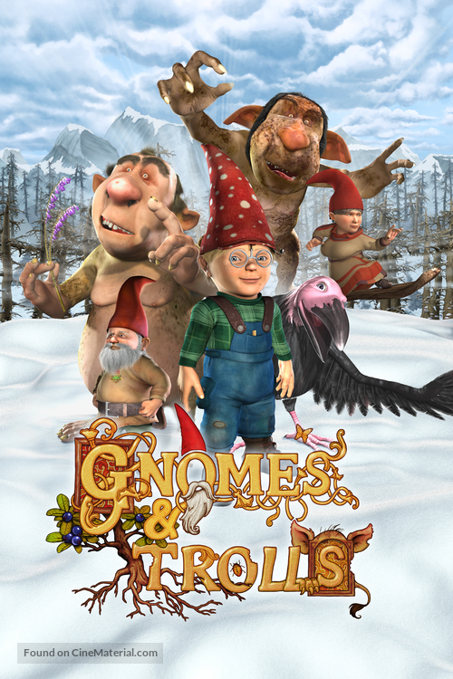 Gnomes and Trolls: The Secret Chamber - DVD movie cover