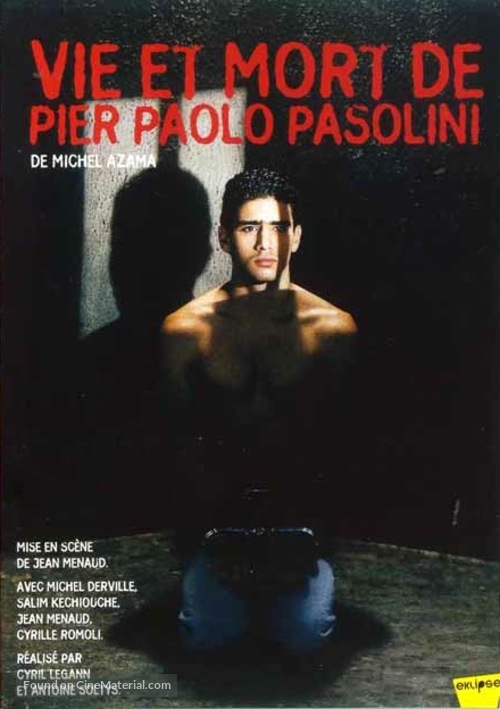 Vie et mort de Pier Paolo Pasolini - French Movie Poster