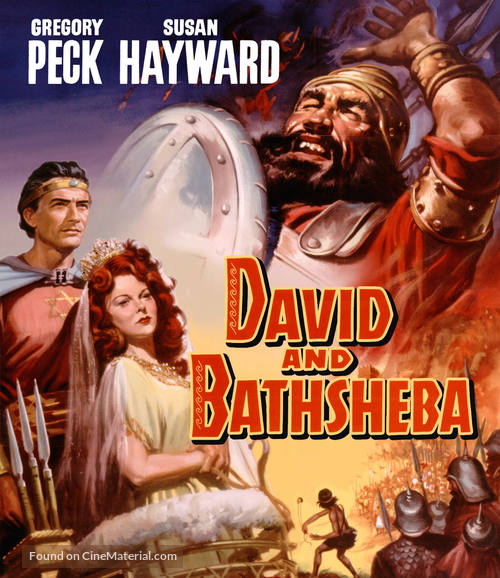 David and Bathsheba - Blu-Ray movie cover