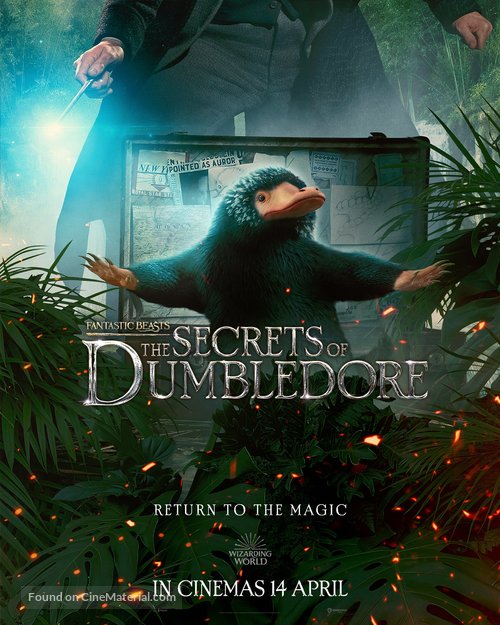 Fantastic Beasts: The Secrets of Dumbledore - Singaporean Movie Poster
