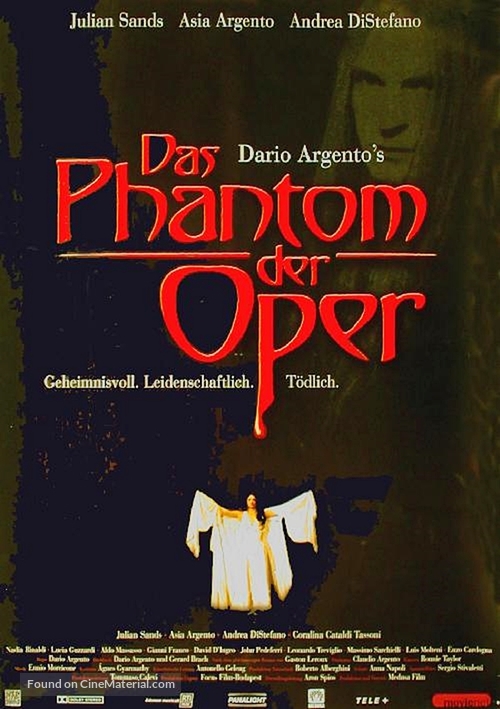 Il fantasma dell&#039;opera - German Movie Poster