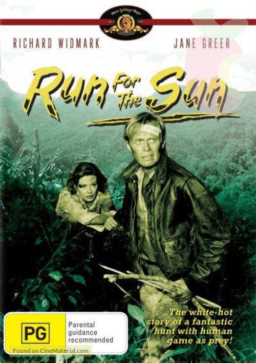 Run for the Sun - Australian DVD movie cover