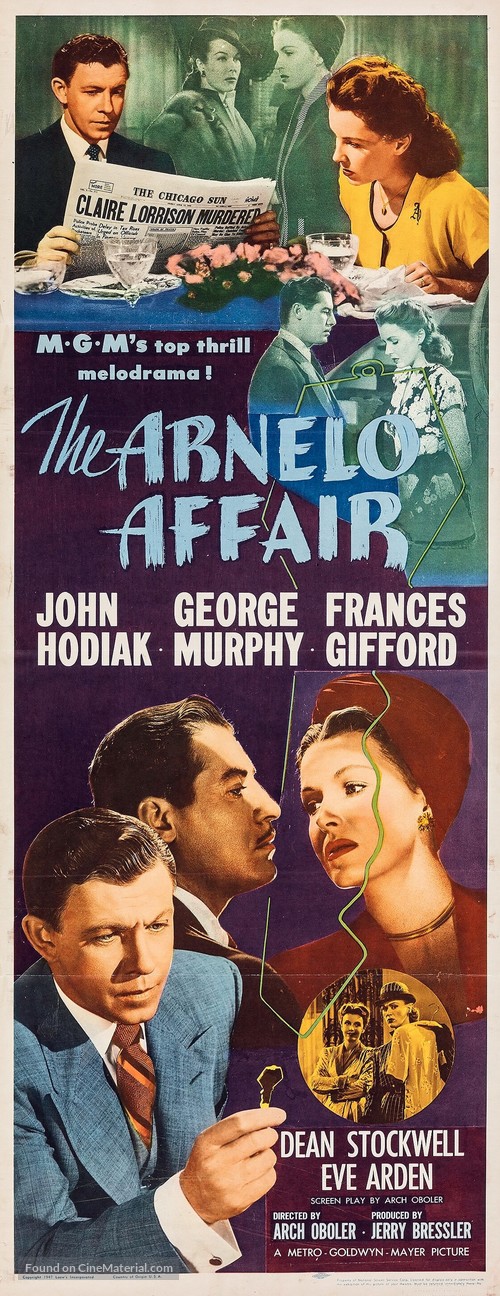 The Arnelo Affair - Movie Poster