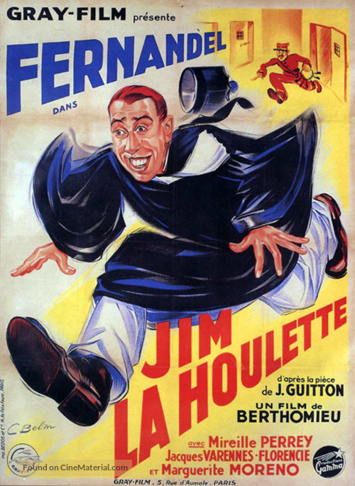 Jim la houlette - French Movie Poster