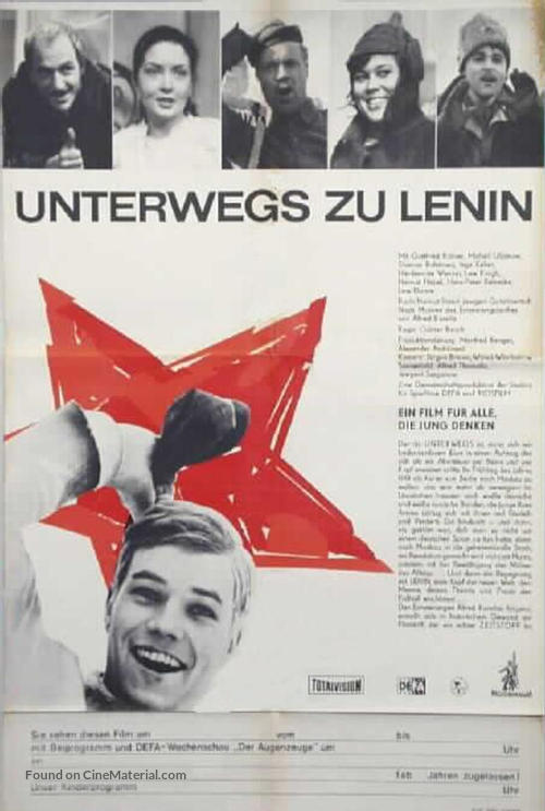 Unterwegs zu Lenin - German Movie Poster