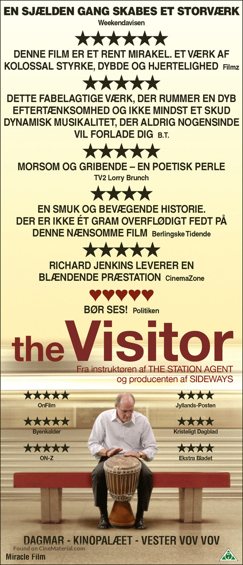 The Visitor - Danish Movie Poster