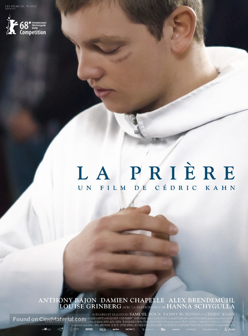 La pri&egrave;re - French Movie Poster