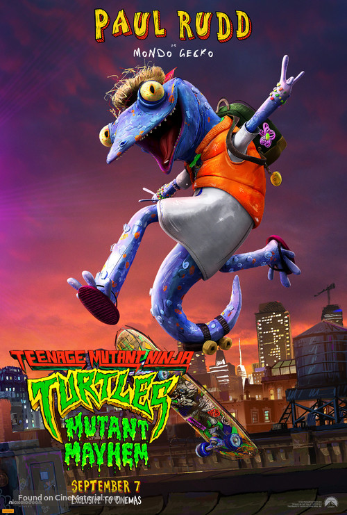 Teenage Mutant Ninja Turtles: Mutant Mayhem - Australian Movie Poster