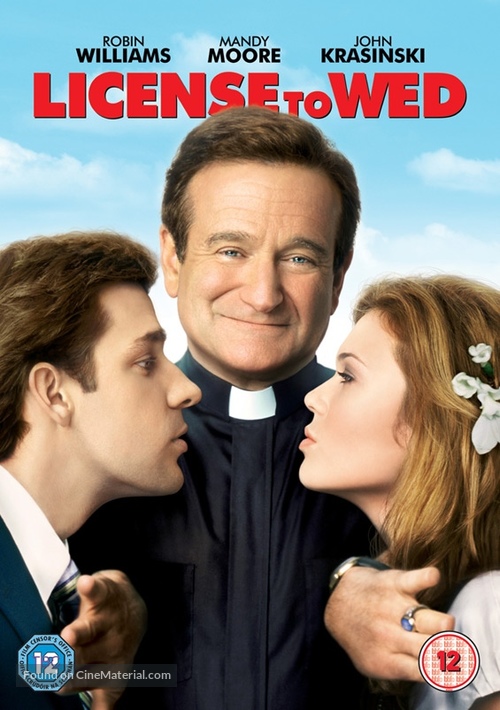 License to Wed - British DVD movie cover