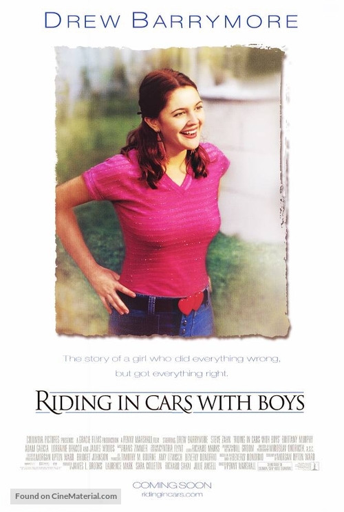 Riding In Cars With Boys - Movie Poster