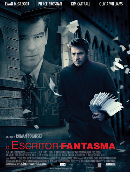 The Ghost Writer - Portuguese Movie Poster