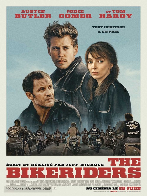 The Bikeriders - French Movie Poster