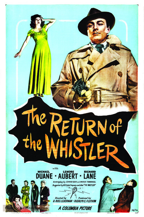 The Return of the Whistler - Movie Poster