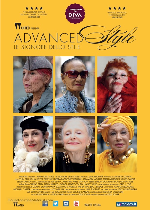 Advanced Style - Italian Movie Poster