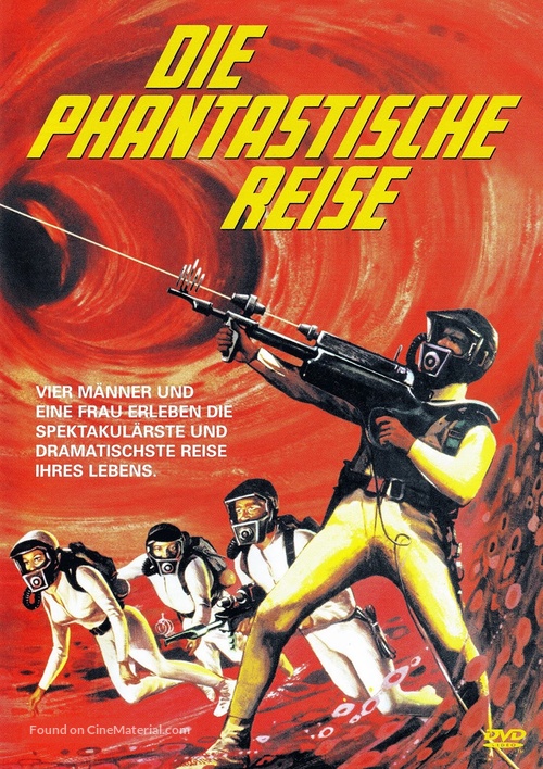 Fantastic Voyage - German DVD movie cover