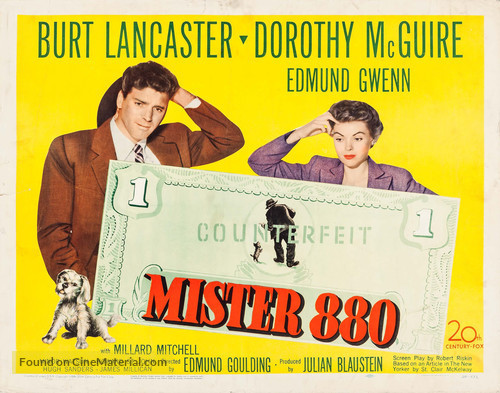 Mister 880 - Movie Poster