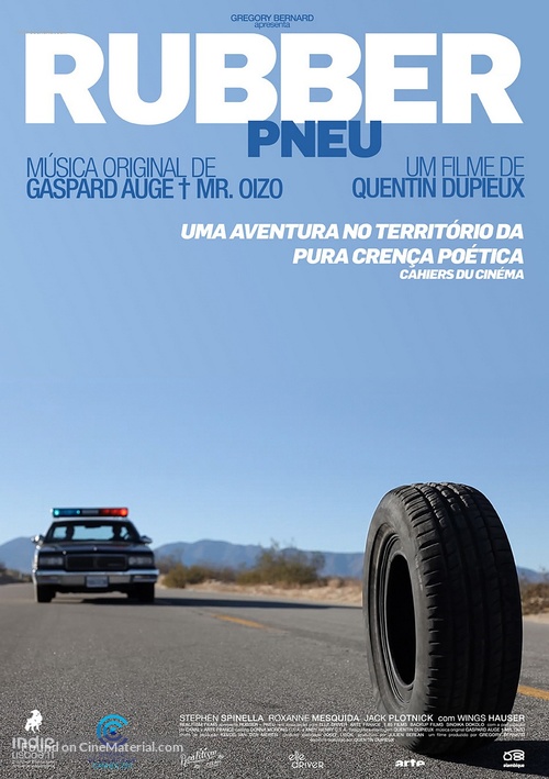 Lezen samenzwering scheuren Rubber (2010) Portuguese movie poster