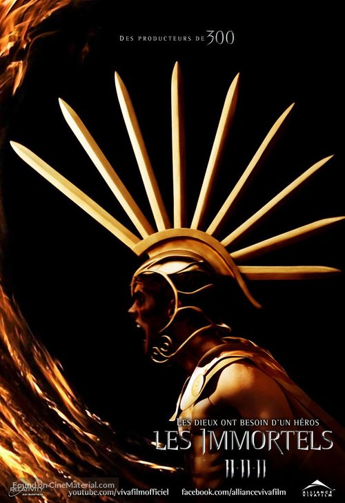 Immortals - Canadian Movie Poster