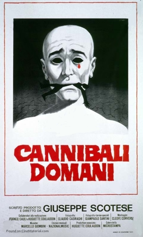 Cannibali domani - Italian Movie Poster