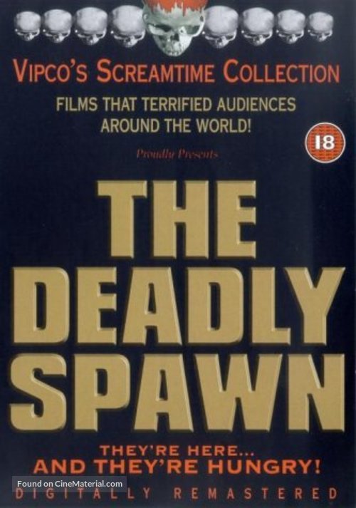 The Deadly Spawn - British DVD movie cover