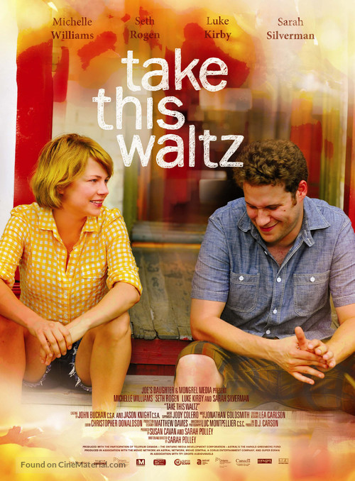Take This Waltz - Canadian Movie Poster
