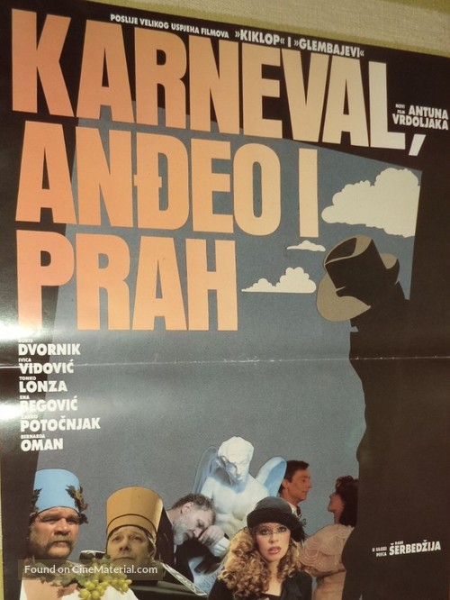 Karneval, andjeo i prah - Yugoslav Movie Poster