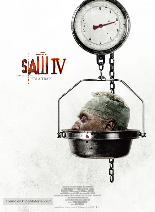 Saw IV - Norwegian Movie Poster