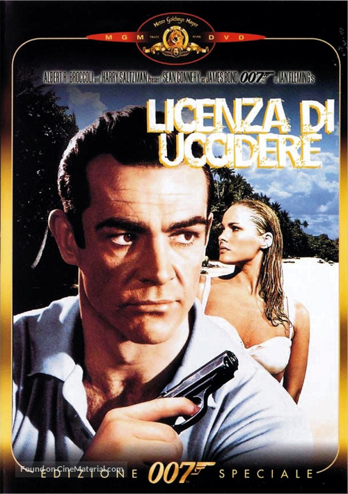 Dr. No - Italian DVD movie cover