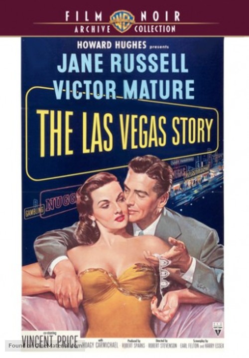 The Las Vegas Story - DVD movie cover