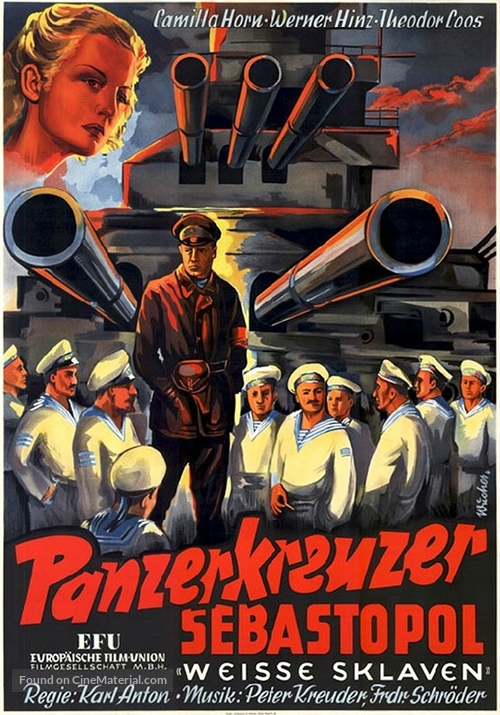 Wei&szlig;e Sklaven - German Movie Poster