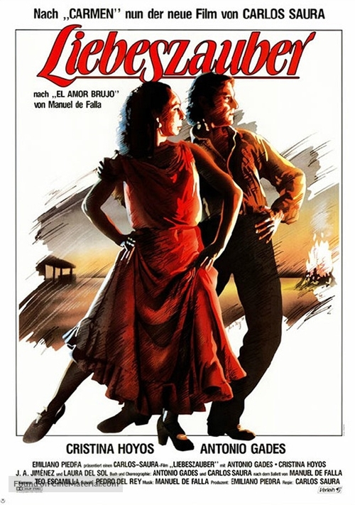 Amor brujo, El - German Movie Poster