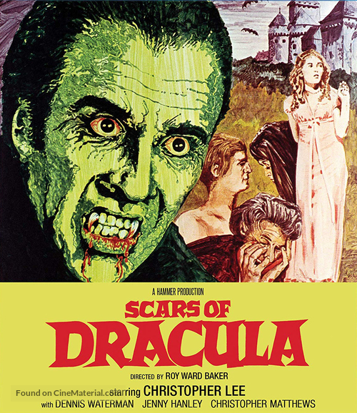 Scars of Dracula - Blu-Ray movie cover