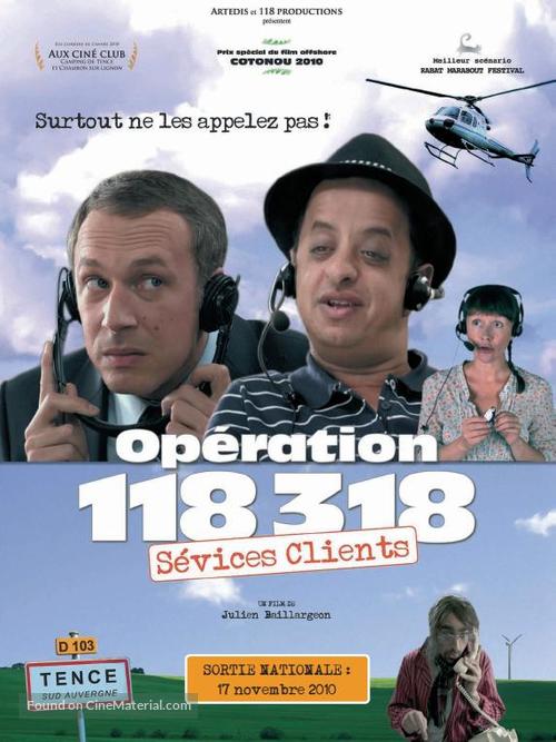 Op&eacute;ration 118 318 s&eacute;vices clients - French Movie Poster