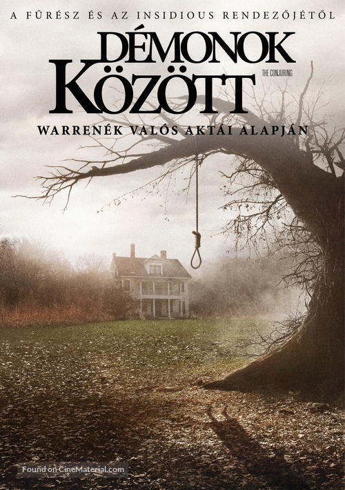 The Conjuring - Hungarian DVD movie cover