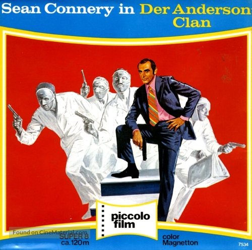 The Anderson Tapes - German Movie Cover