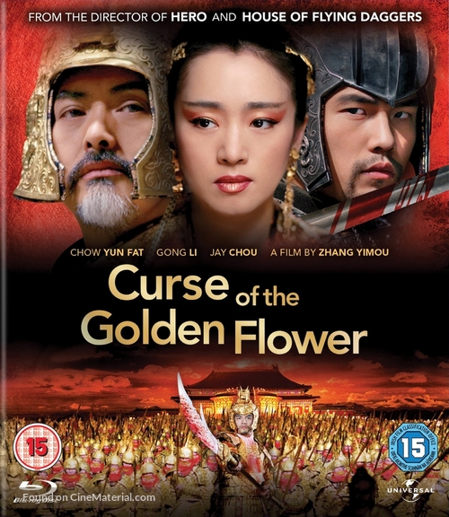 Curse of the Golden Flower - British Blu-Ray movie cover