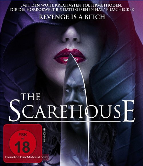 The Scarehouse - German Blu-Ray movie cover