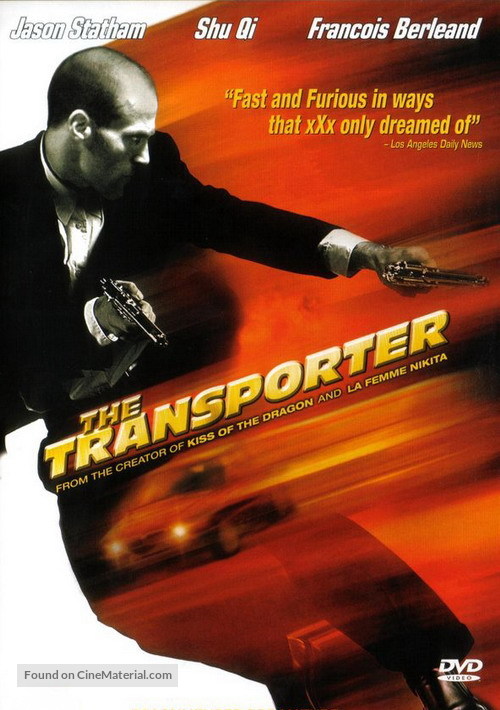 The Transporter - DVD movie cover