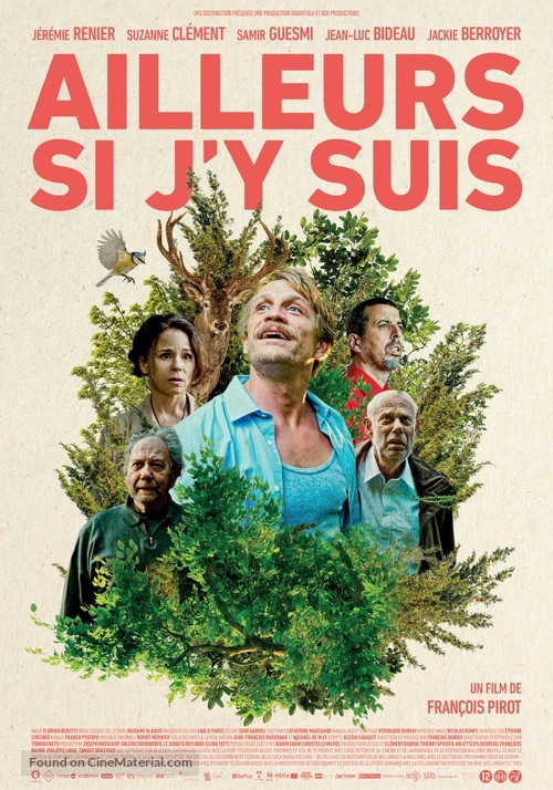 Ailleurs si j&#039;y suis - Belgian Movie Poster