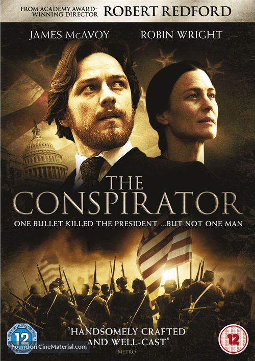 The Conspirator - British DVD movie cover