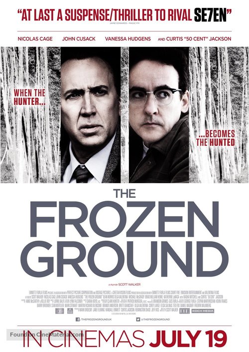 The Frozen Ground - British Movie Poster