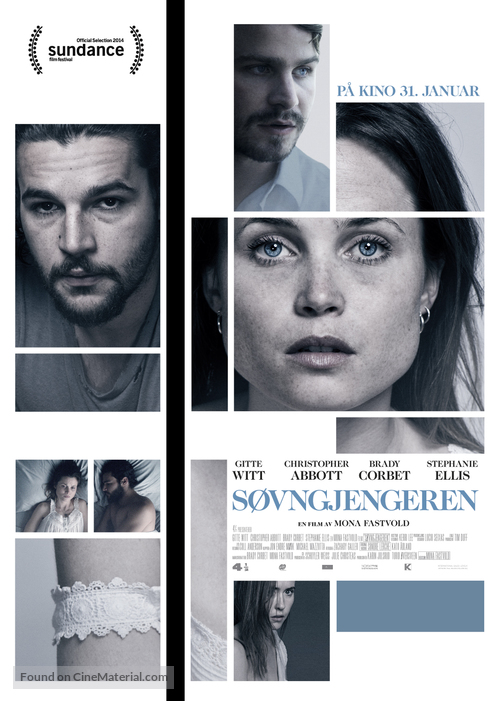 The Sleepwalker - Norwegian Movie Poster