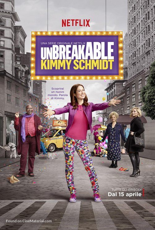 &quot;Unbreakable Kimmy Schmidt&quot; - Italian Movie Poster