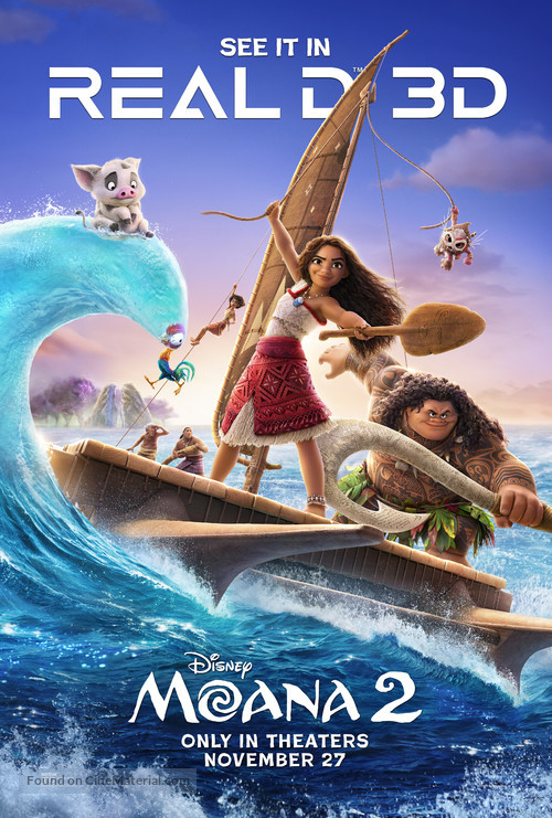 Moana 2 - Movie Poster