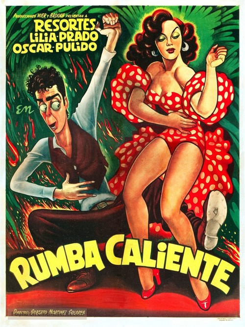 Rumba caliente - Mexican Movie Poster